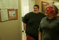 Too Large – Corey and Renee visit old friends at the Good Neighbor Homeless Shelter.