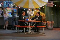 The Comedians – Billy Crystal (l.); Josh Gad (r.)