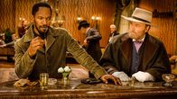 Django Unchained – Django (Jamie Foxx, l.) und Dr. King Schultz (Christoph Waltz, r.)