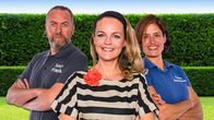 Duell der Gartenprofis – Von links: Frank Dietrich, Eva Brenner, Alexandra Lehne.