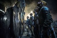 Power Rangers – L-R: Jason (Dacre Montgomery), Billy (RJ Cyler), Zack (Ludi Lin), Kimberly (Naomi Scott), Trini (Becky G)