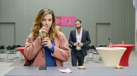 Frau Jordan stellt gleich – Katrin Bauerfeind (Eva Jordan), Matthias Weidenhöfer (Sebastian Wellmann).