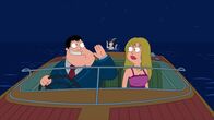 American Dad! – Stan, l.; Francine, r.
