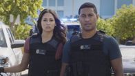 Hawaii Five-0 – Tani Rey (Meaghan Rath, l.) und Junior Reigns (Beulah Koale, r.) haben es mit einem verdächtigen Mörder zu tun, der kurz vor seinem eigenen Tod steht ...