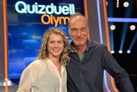 Quizduell-Olymp – Team "Tatort": Cornelia Gröschel (l.) und Martin Brambach (r.)