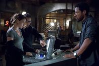 Colony – COLONY -- "Company Man" Episode 205 -- Pictured: (l-r) Bethany Joy Lenz as Morgan, Tory Kittles as Broussard -- (Photo by: Isabella Vosmikova/USA Network)