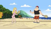 American Dad! – L-R: Francine, Stan
