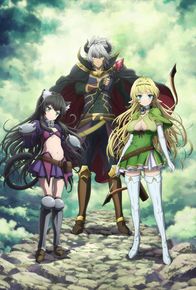 How Not to Summon a Demon Lord – L-R: Rem, Diablo, Shera