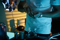 Mayday - Alarm im Cockpit – RE-CREATION: Lubitz (played by T.J. Riley) takes his pills.
