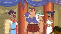 Krapopolis – v.li.: Tyrannis, Stupendous, Deliria