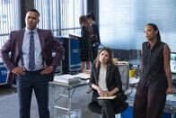 Bull – (v.l.n.r.) Chunk Palmer (Christopher Jackson); Taylor Rentzel (MacKenzie Meehan); Danny James (Jaime Lee Kirchner)