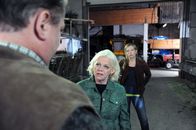 Vier Frauen und ein Todesfall – Jürgen Tarrach (Karl Tallnöfer), Brigitte Kren (Maria), Martina Poel (Sabine).