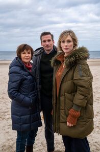 Der Usedom-Krimi – v.l.n.r.: Katrin Sass, Till Firit, Rikke Lylloff