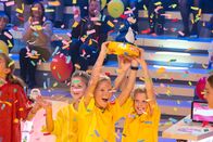 1, 2 oder 3 – Der Piet-Flosse-Pokal geht heute an die Gewinner aus Lichtenberg/Österreich.