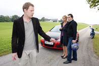 Vier Frauen und ein Todesfall – (v.li.): Andreas Lust (Heinz), Franziska Schlattner (Klara), Hary Prinz (Bernie).