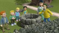 Feuerwehrmann Sam – Das Handygame-Fieber ist ausgebrochen. Alle rennen durch die Gegend, um mit dem Handy virtuelle Alien-Käfer einzusammeln.