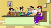Fugget About It – v.li.: Theresa Maria Falcone, Petey Falcone, Jimmy Falcone, Cookie Falcone
