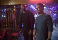 Navy CIS: L.A. – Pictured: Special Agent Sam Hanna ( LL COOL J) and Special Agent G. Callen (Chris O'Donnell).