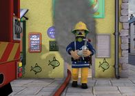 Feuerwehrmann Sam – Sam rettet Lämmchen, das vermeintliche Baby aus dem brennenden Haus der Jones.