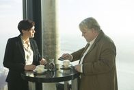 A Most Wanted Man – Auf derselben Seite?: Martha Sullivan (Robin Wright) und Günther Bachmann (Philip Seymour Hoffman).