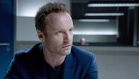 Tatort – Kriminalhauptkommissar Robert Karow (Mark Waschke) während eines Verhörs