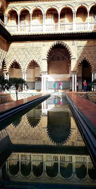 Traumorte – Der Alcázar von Sevilla ist der mittelalterliche Königspalast von Sevilla.