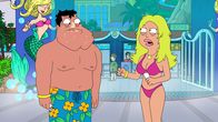 American Dad! – Stan (l.); Francine (r.)