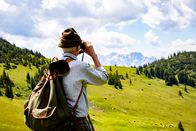 Heimatleuchten – Im Unkner Heutal kann einen herrlichen Landschaftsblick genießen