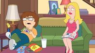 American Dad – L-R: Steve, Francine