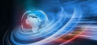 ZIB Flash – Grafischer Hintergrund mit Motiven aus der modernen digitalen Welt und der Technologie- und Kommunikationsbranche. 3D-Illustration
