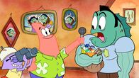Die Patrick Star Show – Squidina (l.), Patrick (m.)