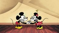 Micky Maus – L-R: Mickey Mouse, Minnie Mouse