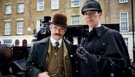Sherlock – Ein Special der BBC-Reihe "Sherlock" führen Sherlock Holmes (Benedict Cumberbatch, rechts) und Dr. Watson (Martin Freeman) in das Jahr 1895.