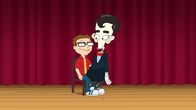 American Dad! – L-R: Steve, Roger