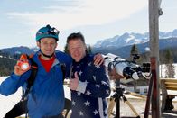 CheXpedition – Checker Julian (links) trifft Manuel im Sternenpark.