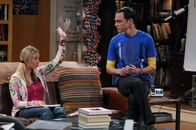 The Big Bang Theory – L-R: Penny (Kaley Cuoco), Sheldon (Jim Parsons).