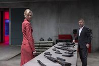 Tenet – Katherine "Kat" Barton (Elizabeth Debicki, l.); Andrei Sator (Kenneth Branagh, r.)