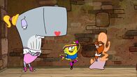 SpongeBob Schwammkopf – v.li.: Pearl, SpongeBob, Suzie