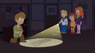 American Dad! – v.li.: Jeff, Klaus, Hayley, Steve, Francine