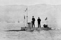 Kriegsschiffe - Tod auf See – Die "Gymnote" wurde 1886 von französischen Ingenieuren gebaut. Sie ist das erst U-Boot mit Batterieantrieb.