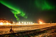 Legendäre Zugabenteuer – Faszinierender Anblick: Die abgelegene Endstation Churchill eignet sich bestens zum Beobachten von Polarlichtern.