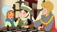 Hexe Lilli – Lilli schlichtet einen Streit zwischen Iona und Edward.