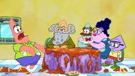 Die Patrick Star Show – v.li.: Patrick, GrandPat, Cecil, Bunny, Squidina