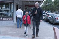 Mr. Inbetween – L-R: Brittany (Chika Yasumura) and Ray (Scott Ryan)