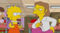 Die Simpsons – Lisa (l.); Miss Hoover (r.)