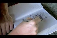 Mit Kompass und Köpfchen auf hoher See – Corentin de Chatelperron lässt sich in Auroville in Indien das Prinzip des simplen, sparsamen Kochers erklären.