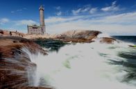 Wilde Ostsee – Wahrzeichen des Archipels: der Leuchtturm von Bengtskär im Schärenmeer vor Turku an der finnischen Südküste