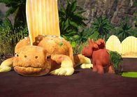 Vegesaurier – Ginger möchte nichts lieber als das Salz der Kartofflodons zu probieren.