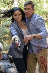 Navy CIS – Jessica Knight (Katrina Law, l.); Dr. Jimmy Palmer (Brian Dietzen, r.)