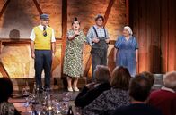 Comedy Scheune – v.l.n.r: Marcus Neuweiler und Birgit Pfeiffer (Die Gscheidles), Franz Auber und Hillu Stoll (Hillu’s Herzdropfa)